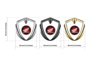 Honda Fender Abzeichen Minimal Design Universell Emblem